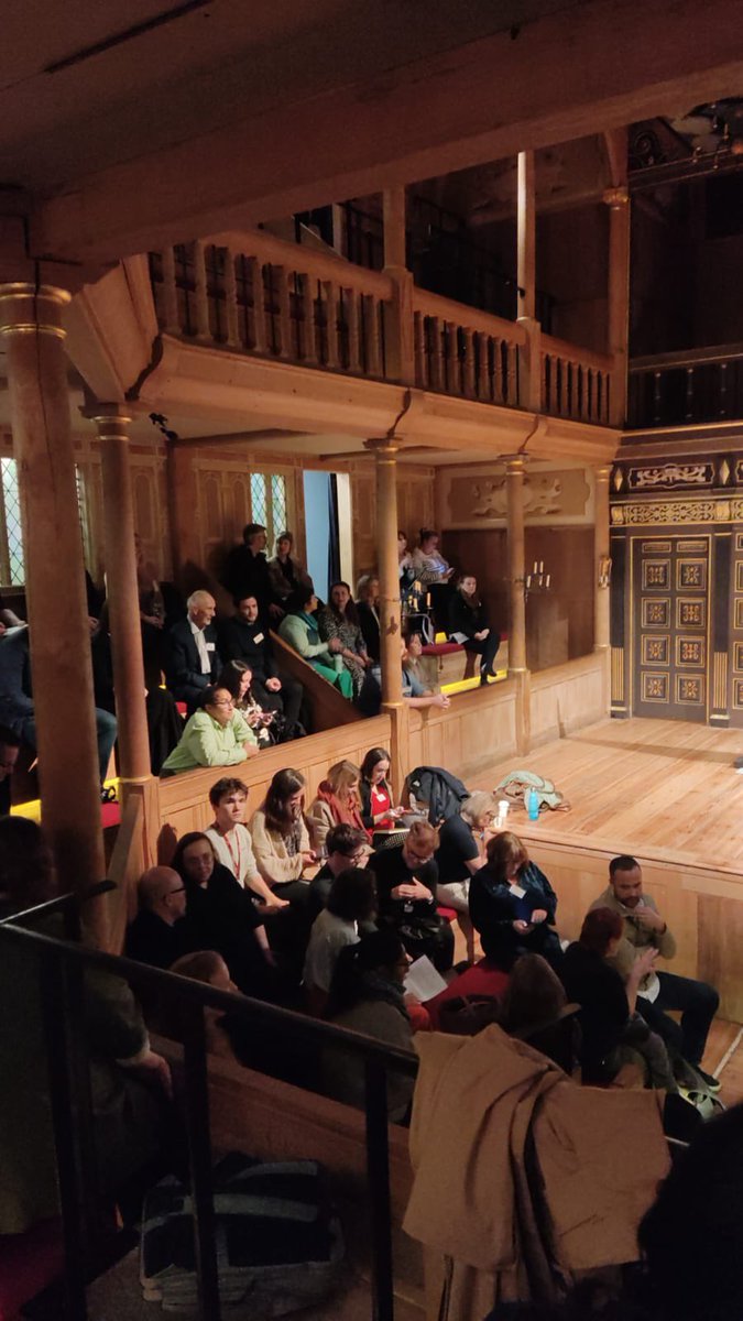 poetrybyheart's tweet photo. Really thought-provoking discussions happening with colleagues across the sector @The_Globe today #GCSEreform https://t.co/kWfKvDO95T
