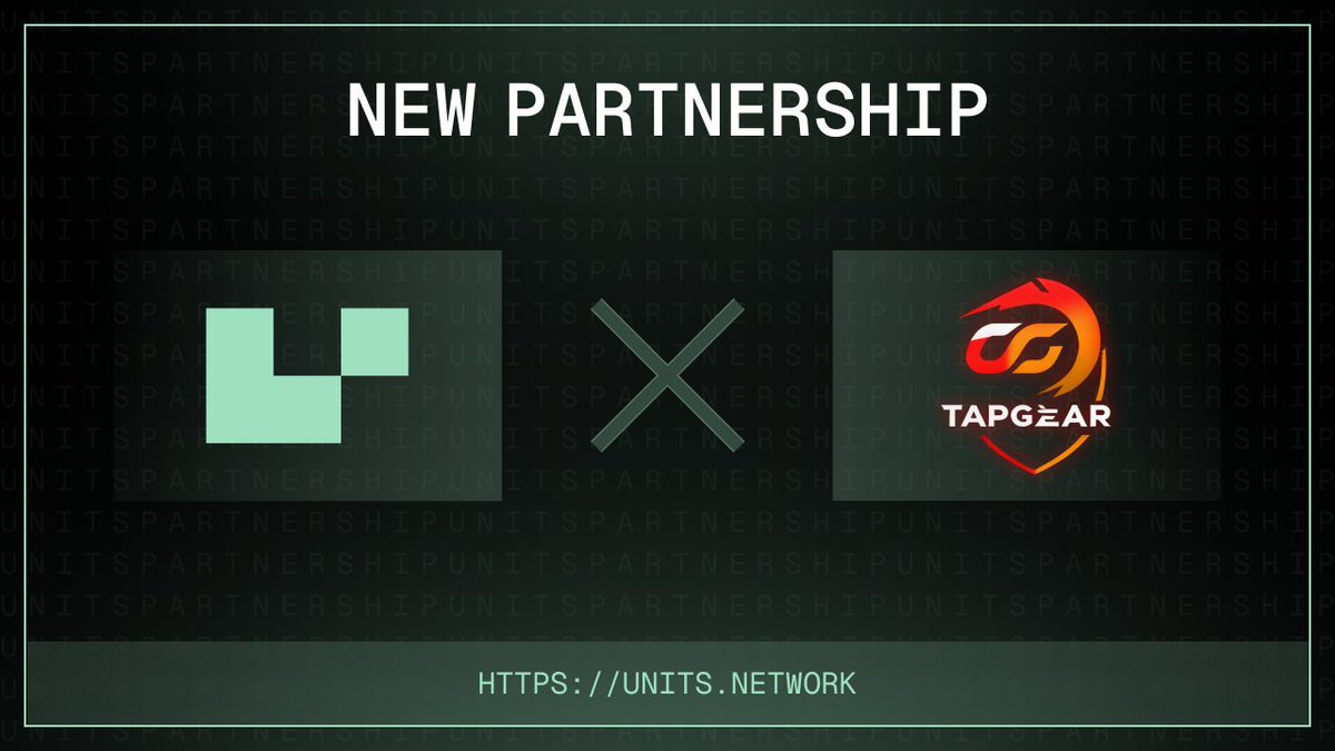 Units.Network 🤝 TapGear

🤗 We’re thrilled to welcome @tap_gear1, the Tap-to-Earn &amp; Play-to-Earn NFT racing game, as our new partner! 

Together, Units and TapGear are enhancing the Web3 gaming experience with seamless, secure, and interoperable blockchain integration