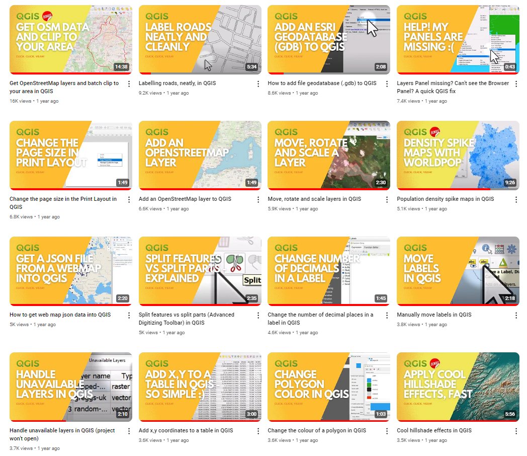 undertheraedar's tweet photo. Map/data help: I now have 276 videos on my channel, the vast majority of which are quick QGIS tips, but there are also a few longer tutorials plus a playlist on 3D stuff with Aerialod, and a look behind the scenes too #QGIS #aerialod

https://t.co/3HVeRZEaFY https://t.co/VqXN1TLvQt
