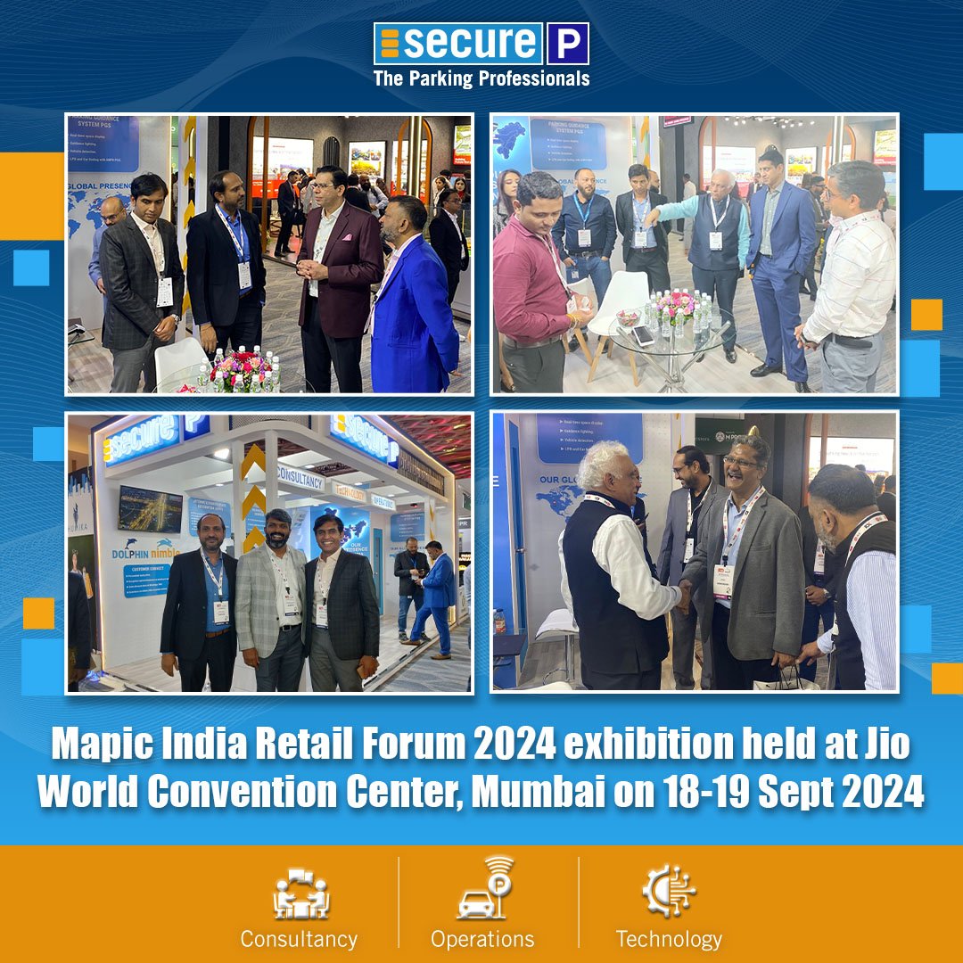 SecureParkingIn's tweet photo. We're thrilled to have participated in #MAPIC2024, held at the Jio World Convention Center in Mumbai. It was an incredible opportunity to engage with industry leaders and connect with valued clients who continue to inspire us to push boundaries in the world of parking solutions. https://t.co/lixjRBjldu