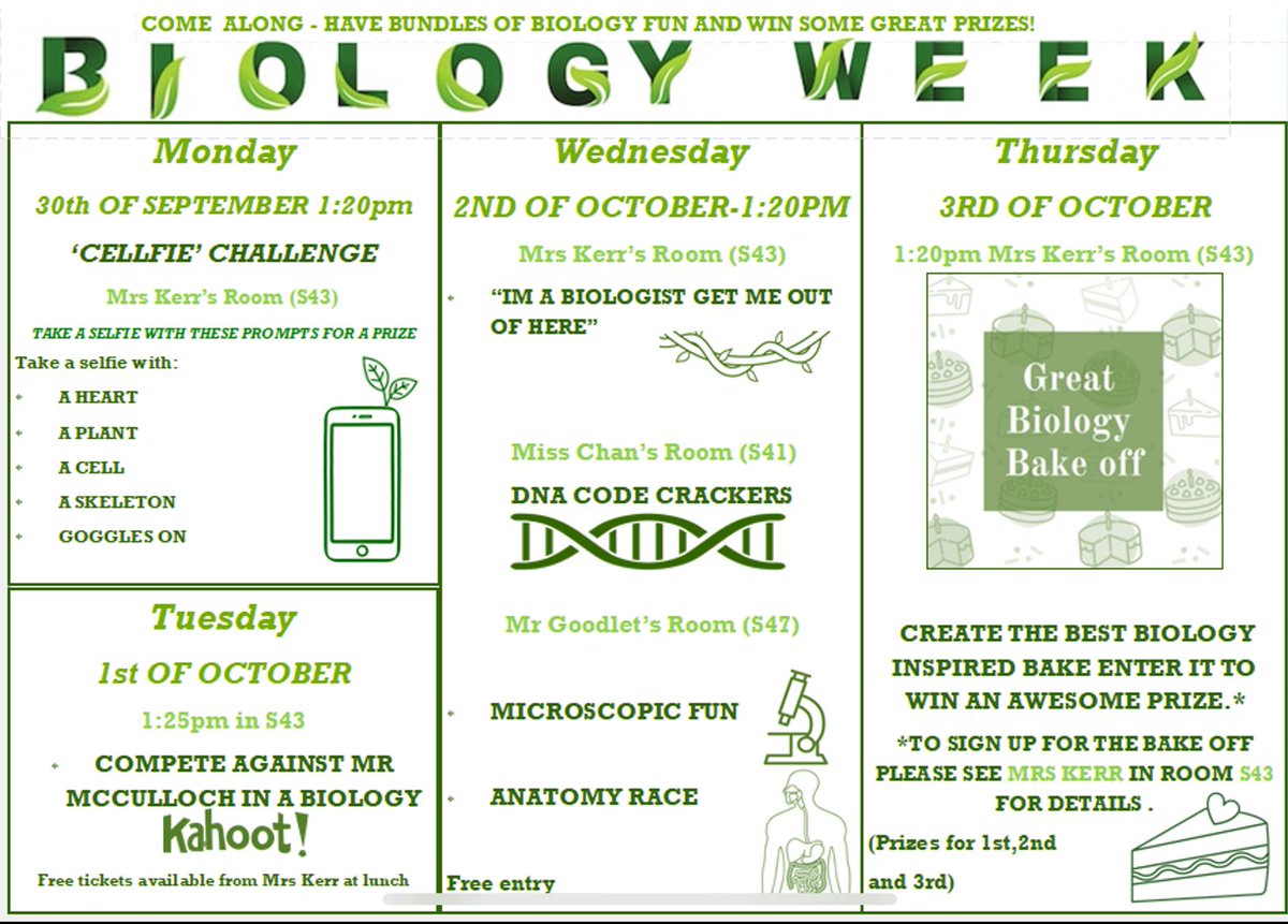 EHS Biology tweet media