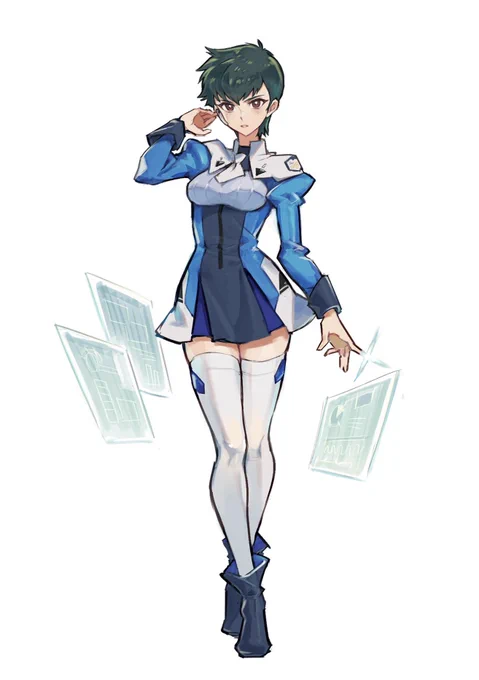 女体化チェンゲの號でドライストレーガーのオペレーター制服!※ツリーに寸劇 