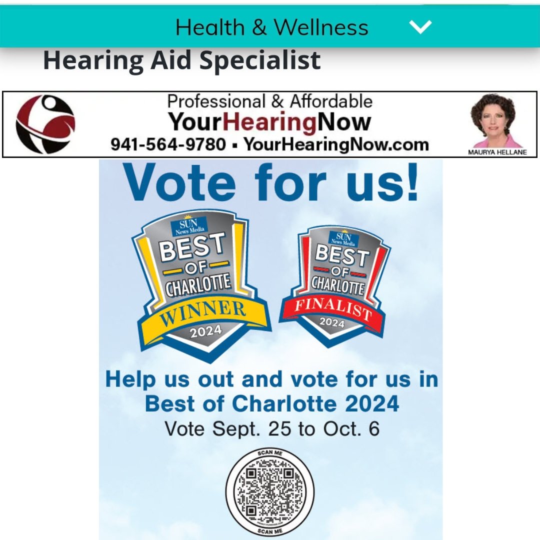 YourHearingNow's tweet photo. For nearly two decades we have served our patients with affordable &amp; professional hearing services. We would love if you would vote for us. Thank you! https://t.co/QddQ5QrhQc
