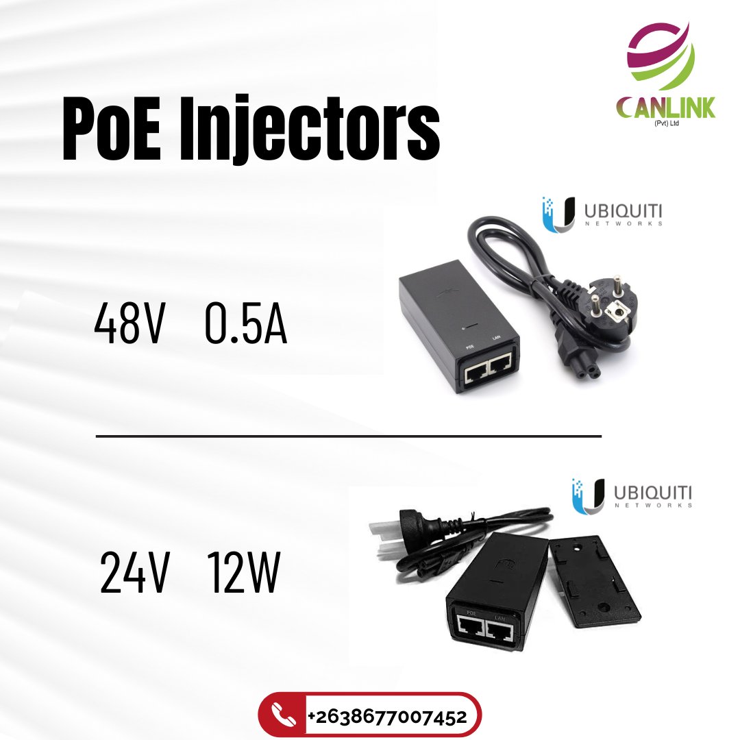 CanlinkPvtLtd's tweet image. #poeinjector #ubiquiti