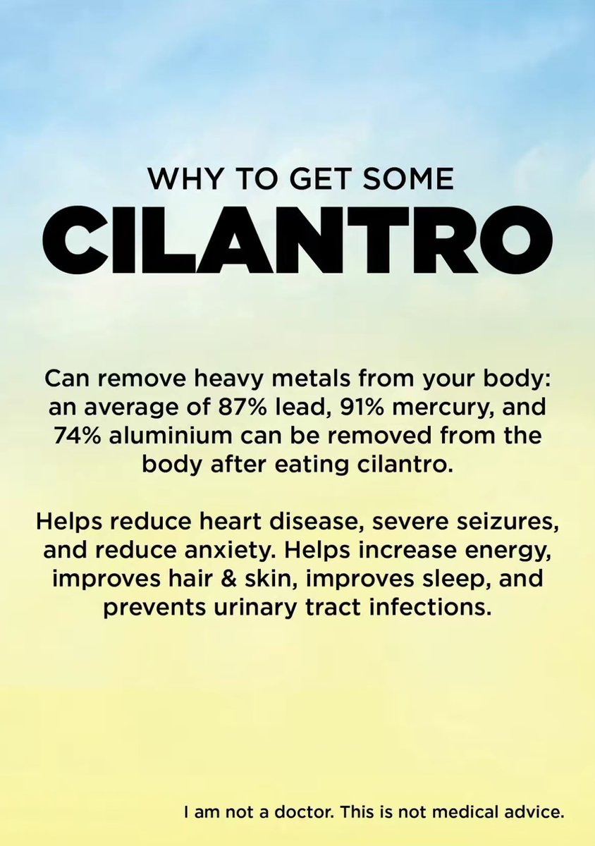 Why to get some Cilantro👇🏽