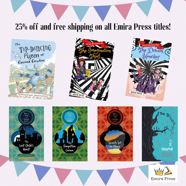🌟Help your kids fall in love with reading again with these inspirational books! Buy them here: emirapress.co.uk/Books.php

UK customers only. Offer ends 30 September.

#SPECIALOFFER #books #kidlit #BookTwitter