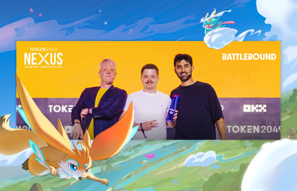 battlebound's tweet image. Battlebound has been selected as the winner of the Token2049 Nexus Competition

"Battlebound impressed the NEXUS panel judges with their vision and execution, showcasing the potential of Web3 gaming to reach millions of users"

・Shoutout to @token2049 and the Nexus Competition…