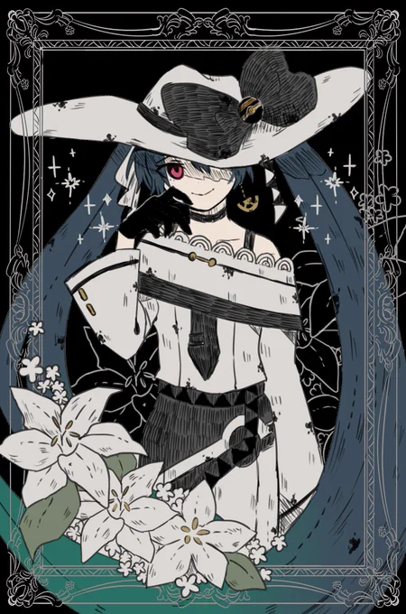 あくミクさん1周年!#ポケミク  #初音ミク 