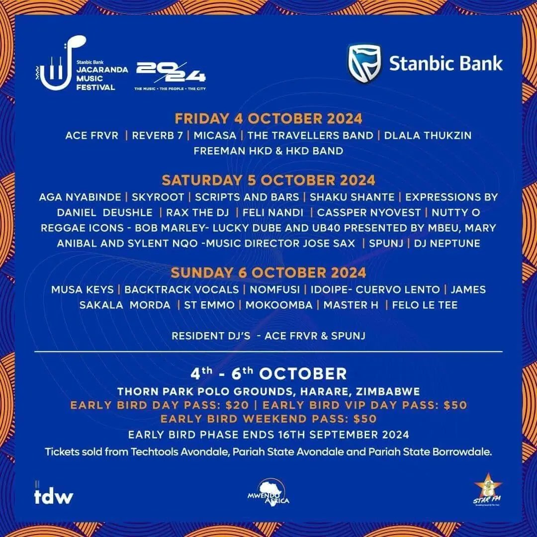 scriptsandbars's tweet image. We are excited to announce that @MeetLuminous will be performing during the Scripts and Bars Showcase at the Stanbic Bank Jacaranda Music Festival on October 5, 2024, in Harare.
@SouthernAfrArts @jacarandamusicf @kaymediaafrica
#SJMF2024 #ScriptsandBars #BritishCouncil #BCSSAArts