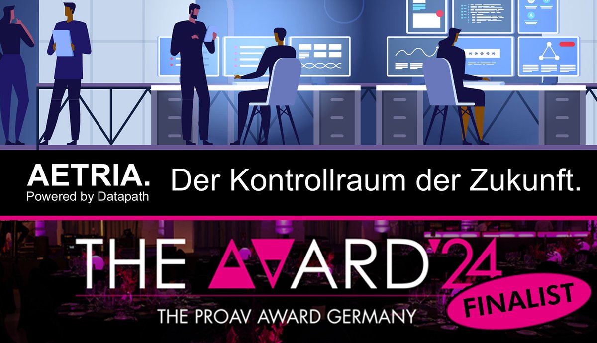 Datapath Aetria ist unter den Top 5 Finalisten von "The AVard" in der Kategorie "Control Rooms &amp; Security"! Wir freuen uns auf den 24.10.2024 in Hamburg #theavard #leatcon #leatcon2024 <a href="/datapathltd/">Datapath</a> <a href="/AvardThe/">The AVard</a>