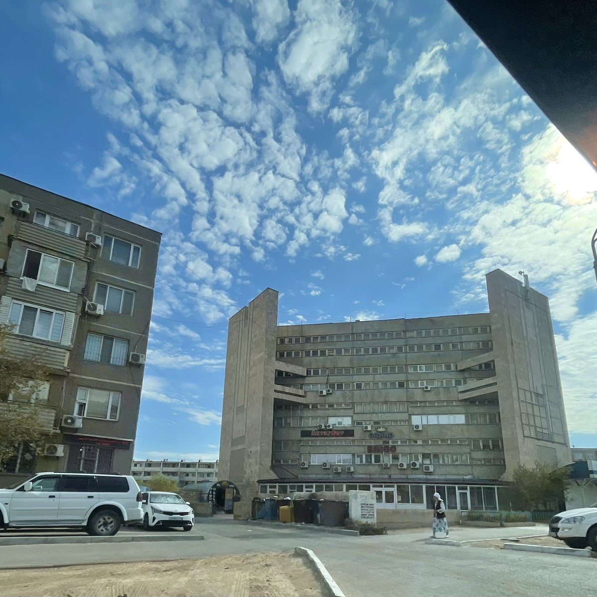 Minuarov's tweet image. #BrutalistArchitecture #Aktau #Kazakhstan #UrbanLandscape