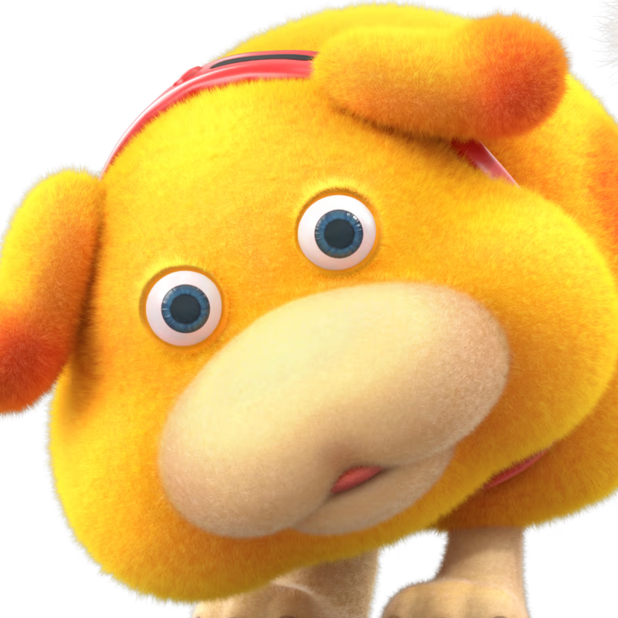 CharEnjoyFood's tweet photo. Oatchi is enjoying a delicious plate of chicken nuggets! https://t.co/P2qWa3Z6JN