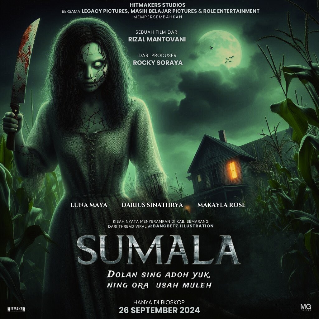 muddygusti's tweet photo. Tidak hanya menyerang orang-orang di desa, Sumala pun melampiaskan dendam pada kedua orang tuanya, Soedjiman dan Sulastri yang telah menyakiti Kumala serta mengingkari perjanjiannya bersama iblis.

Tayang besok 26 September 2024 di bioskop terdekat kamu!
Instagram: @muddygusti__ https://t.co/scQ85tU8bC