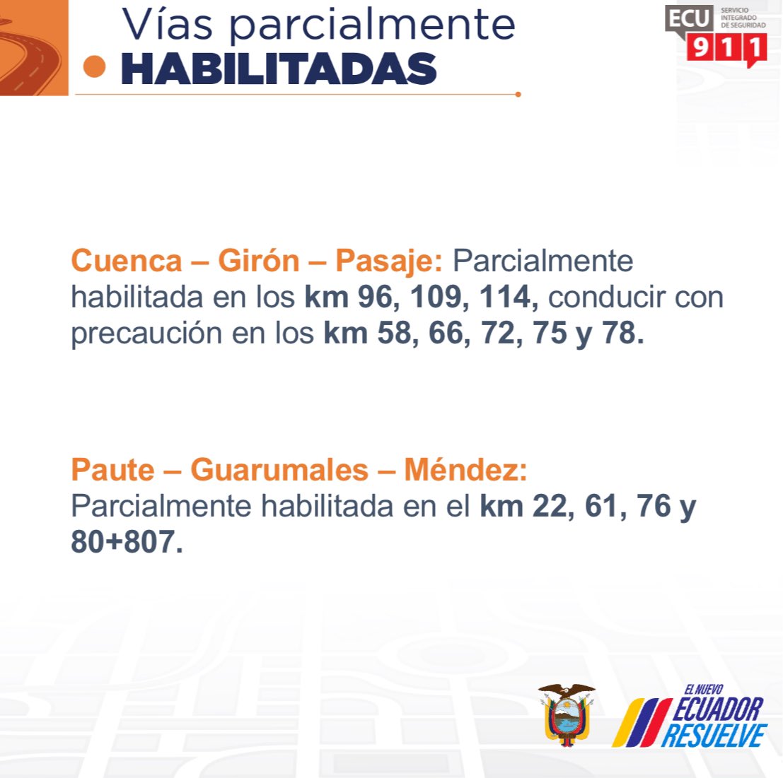 Coordinación Zonal 6 ECU 911 Austro tweet media