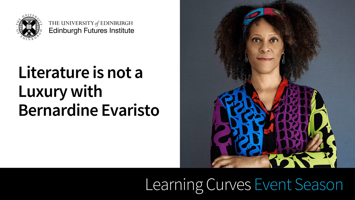Join us for the first two events of our Learning Curves: Autumn 2024 season, featuring two incredible authors!

7 Oct - <a href="/Wintersonworld/">JEANETTE WINTERSON</a> in conversation with Ameca
8 Oct - Literature is not a Luxury with <a href="/BernardineEvari/">Bernardine Evaristo</a>

Book🎟️efi.ed.ac.uk/learning-curve… 

#challengecreatechange
