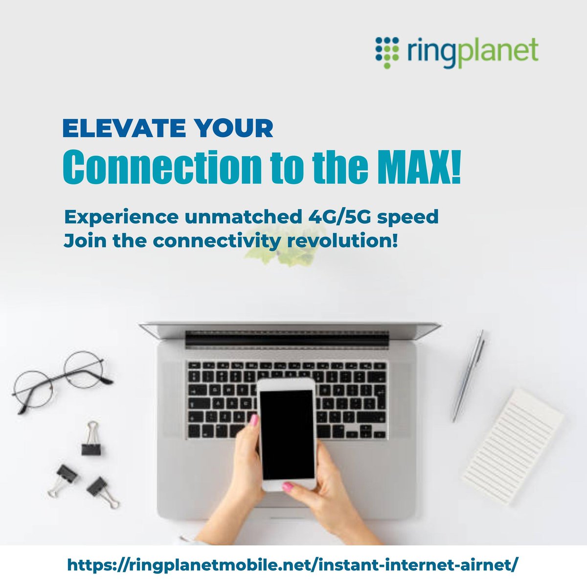 Stay connected with the world and experience unbeatable speed with our 4G/5G network.📷

Visit Now: ringplanet.com