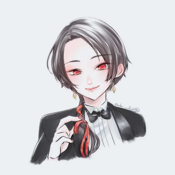 加州〜〜!のおリボンかわいくてニッコリした絵