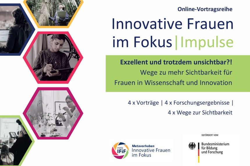 Metavorhaben_Innovative Frauen im Fokus (@meta_ifif) on Twitter photo 📢Online-Vortragsreihe IFiF-Impulse startet neu: Die Projekte SiGi, <a href="/bmbfwim/">Die Wissenschaftlerinnen</a>, Diversity-X, SESiWi berichten über die Schwerpunkte ihrer Forschung zur Sichtbarkeit von Frauen in Wissenschaft, Wirtschaft und Innovation. Jetzt anmelden: civi.kompetenzz.net/public/metaifi… 📢Online-Vortragsreihe IFiF-Impulse startet neu: Die Projekte SiGi, <a href="/bmbfwim/">Die Wissenschaftlerinnen</a>, Diversity-X, SESiWi berichten über die Schwerpunkte ihrer Forschung zur Sichtbarkeit von Frauen in Wissenschaft, Wirtschaft und Innovation. Jetzt anmelden: civi.kompetenzz.net/public/metaifi…