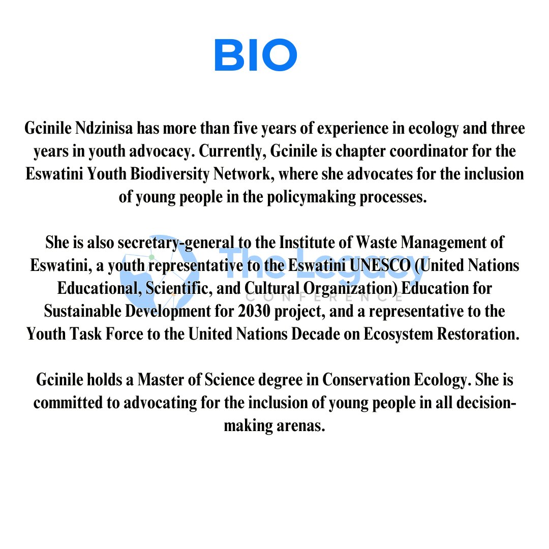 The Legacy Conference 🌍 tweet media