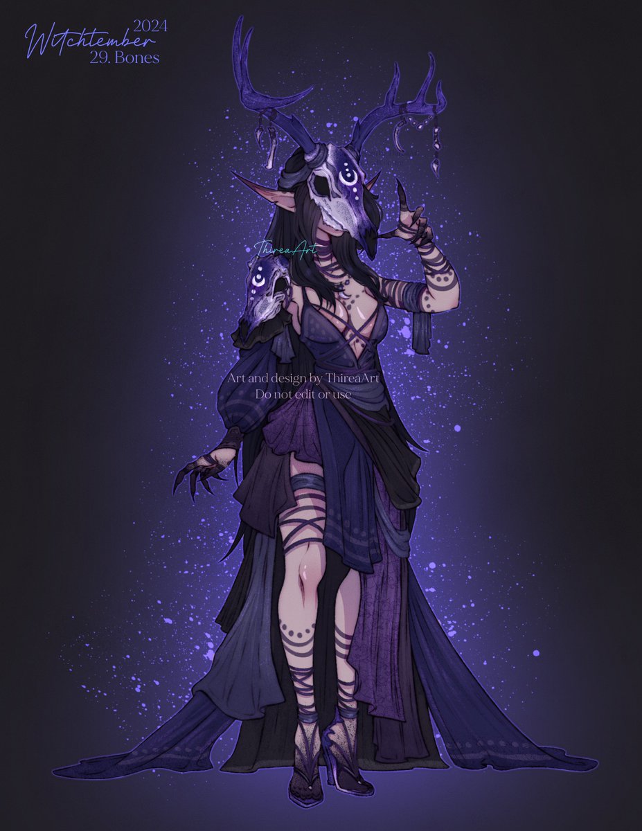 Witchtember 29. Bones

#witchtember2024