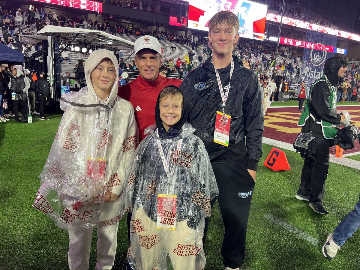 SameydeIII's tweet image. Thank you Boston college for the visit last weekend, It was great to be on campus! @JPWalters4 @Coach_JDiBiaso @BCFootball @JimBaker52 @smsbacademy @QuarterbackUniv