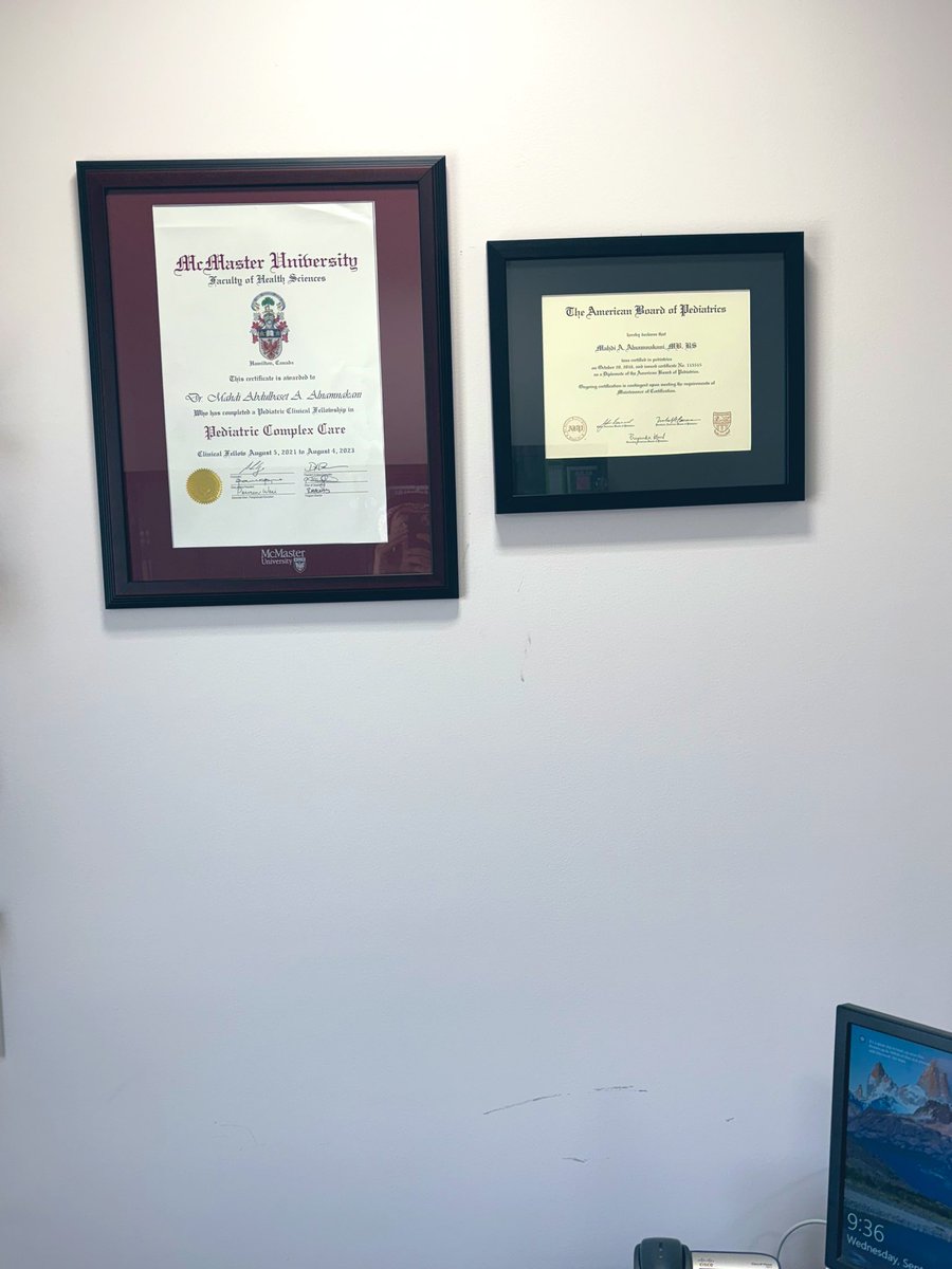 Drmahdi84's tweet photo. بعد توفيق الله . أعود للعمل كاستشاري أطفال في جامعة الملك سعود 🇸🇦. بعد الحصول على التخصص الدقيق في امراض الأطفال المزمنة والمعقدة من كندا  🇨🇦 بالإضافة للبورد والزمالة الأمريكية لطب الأطفال من نيويورك امريكا 🇺🇸 https://t.co/gwrxBILeNh