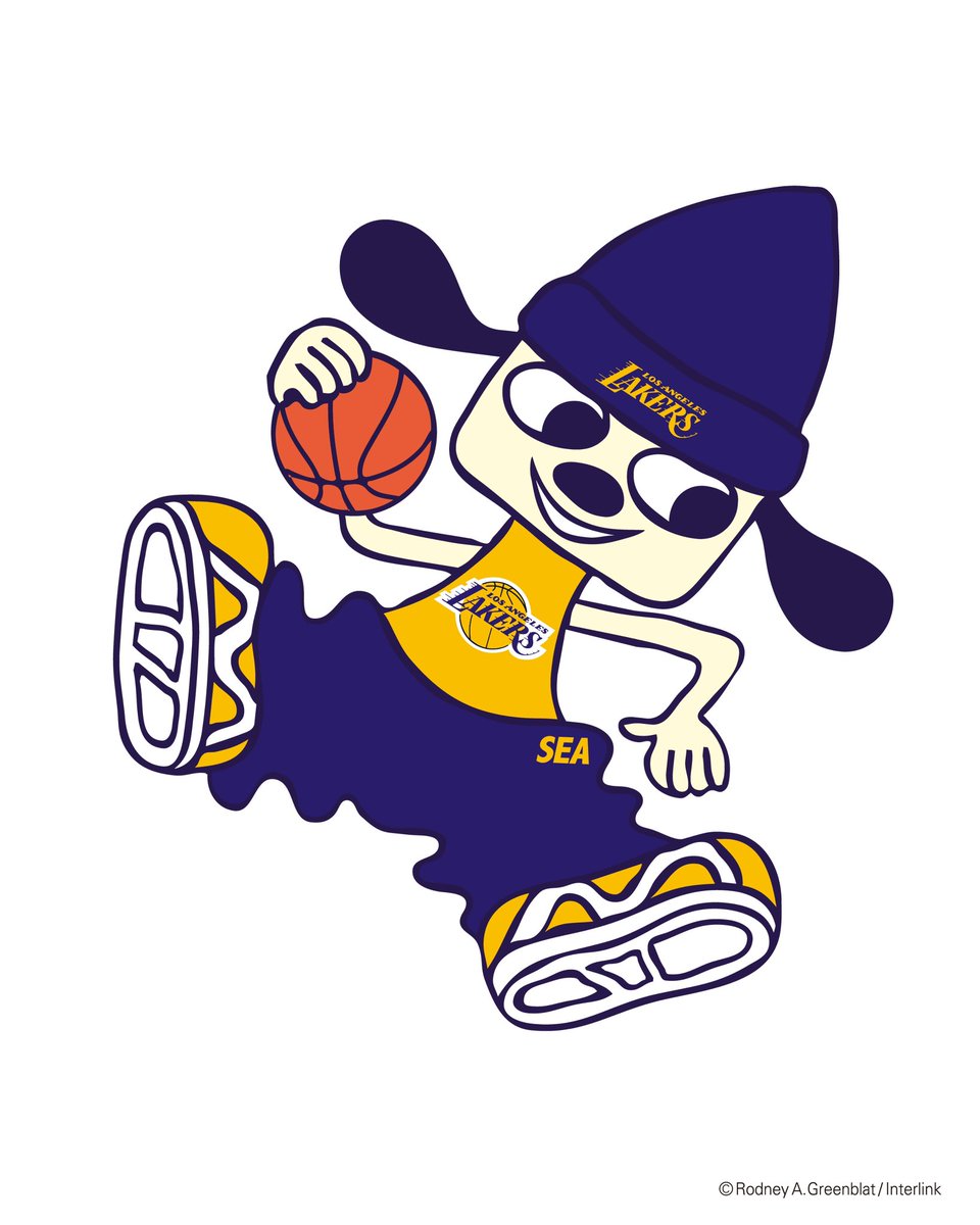 NBA x Parappa The Rapper x WIND AND SEA Triple Collaboration