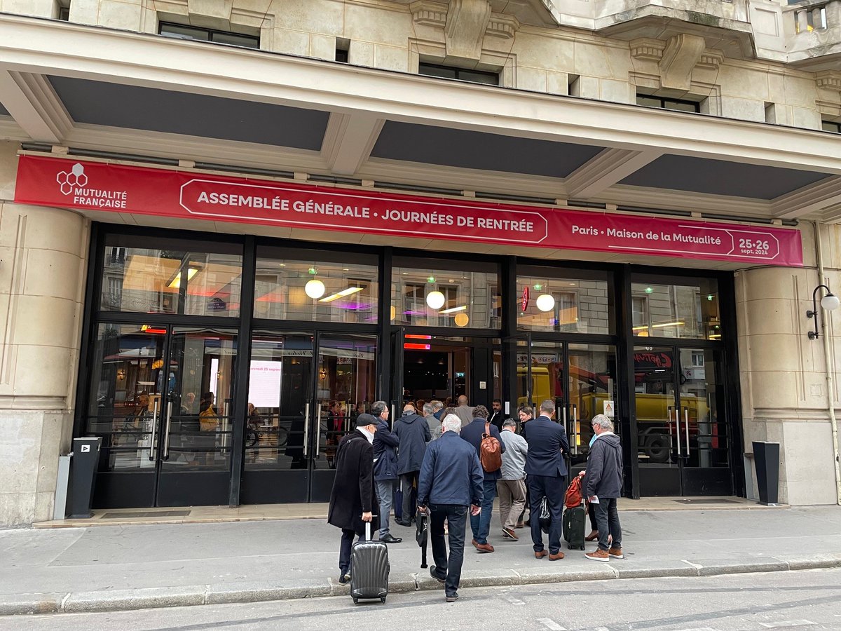 🚨 Les Journées de Rentrée de la Mutualité Française édition 2024 commencent dans quelques minutes ! 

Au programme : 
✅ la Mutualité à l’écoute des jeunes générations
✅ la Mutualité à 10 ans
✅ la rentrée de la #ProtectionSociale 
✅ la refondation de notre système de #santé