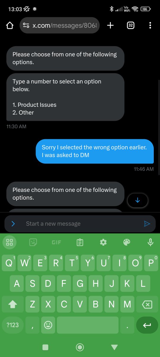 NicolaMidge's tweet photo. @sainsburys I have DM'd but made a mistake with the options and am now in an AI rabbit-hole. Could a human take a look? https://t.co/NUoSIfmPJT