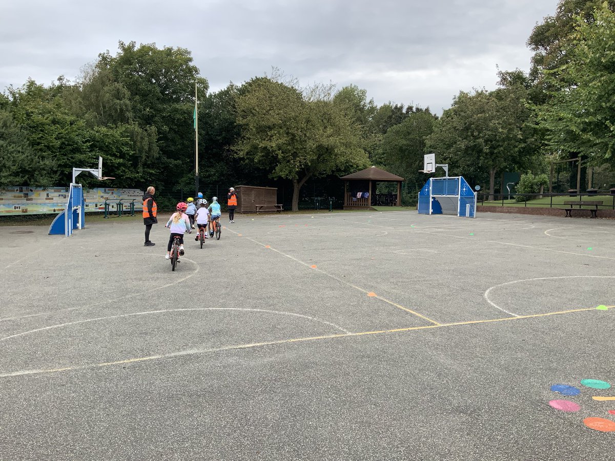 StBridgetsCofE's tweet photo. Bike-It training in year 5 has begun today. Our competent riders are practicing their skills on the playground before being taken out on local roads to put their skills into practice. #BikeRight #faithhopelove π²π΄π΄ββοΈπ΄ββοΈ https://t.co/US97Kg52MS