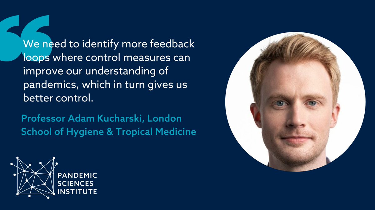 Pandemic Sciences Institute (@psioxford) on Twitter photo Data generated from the implementation of control measures during COVID-19 is filling epidemiology knowledge gaps & preparing us for future outbreaks.
Thanks to <a href="/adamjkucharski/">Adam Kucharski</a> from <a href="/LSHTM_CEPR/">Centre for Epidemic Preparedness & Response, LSHTM</a> for opening our new PSI seminar series yesterday.
More ⬇️
psi.ox.ac.uk/news-and-opini… Data generated from the implementation of control measures during COVID-19 is filling epidemiology knowledge gaps & preparing us for future outbreaks.
Thanks to <a href="/adamjkucharski/">Adam Kucharski</a> from <a href="/LSHTM_CEPR/">Centre for Epidemic Preparedness & Response, LSHTM</a> for opening our new PSI seminar series yesterday.
More ⬇️
psi.ox.ac.uk/news-and-opini…