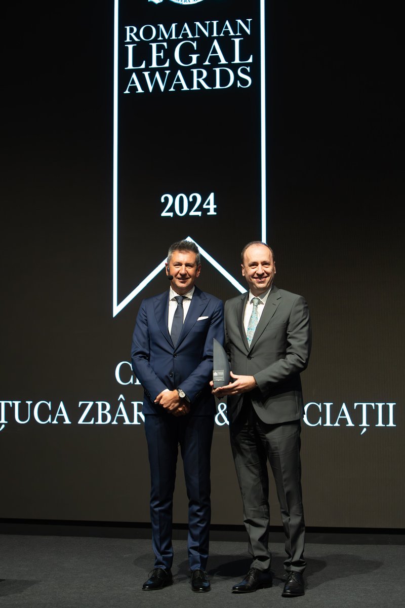 TucaZbarcea's tweet photo. 🏆 Proud to announce that Țuca Zbârcea &amp; Asociații won Best Law Firm for Cross-Border Work and Best Law Firm for Projects at the #RomanianLegalAwards 2024! Grateful to our team and clients! 💼✨
https://t.co/MhES9Mg4Fr

#TucaZbarcea #law #romania #BusinessLaw #InternationalLaw https://t.co/Ycp8Te2mWC