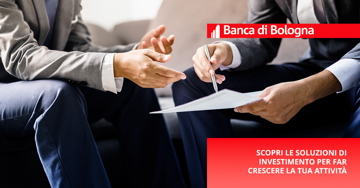 📈 Abbiamo tante proposte di investimento per esigenze specifiche: trova quella più adatta alla crescita della tua attività!

Scopri tutti i vantaggi 👉 bancadibologna.it/imprese/invest…