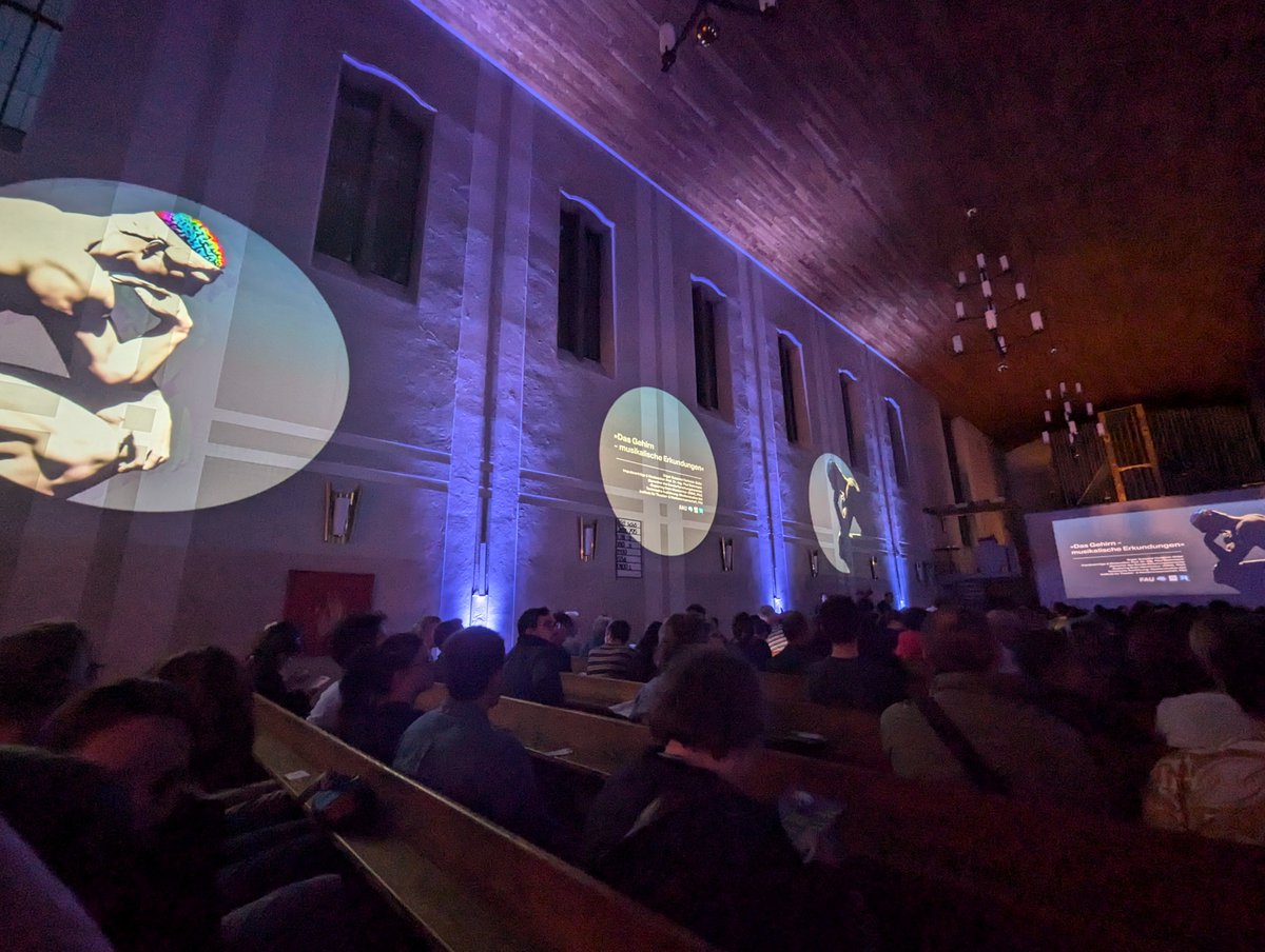 ExploringBrainMechanics (@ebm_research) on Twitter photo ✨What an incredible evening! ✨
We are thrilled to share that our organ concert "Das Gehirn - musikalische Erkundungen", in collaboration with <a href="/UniFAU/">FAU Erlangen-Nbg</a> Media Studios and Kantorei St. Matthäus, was a resounding success! 🎹🧠
1/4⤵️ ✨What an incredible evening! ✨
We are thrilled to share that our organ concert "Das Gehirn - musikalische Erkundungen", in collaboration with <a href="/UniFAU/">FAU Erlangen-Nbg</a> Media Studios and Kantorei St. Matthäus, was a resounding success! 🎹🧠
1/4⤵️