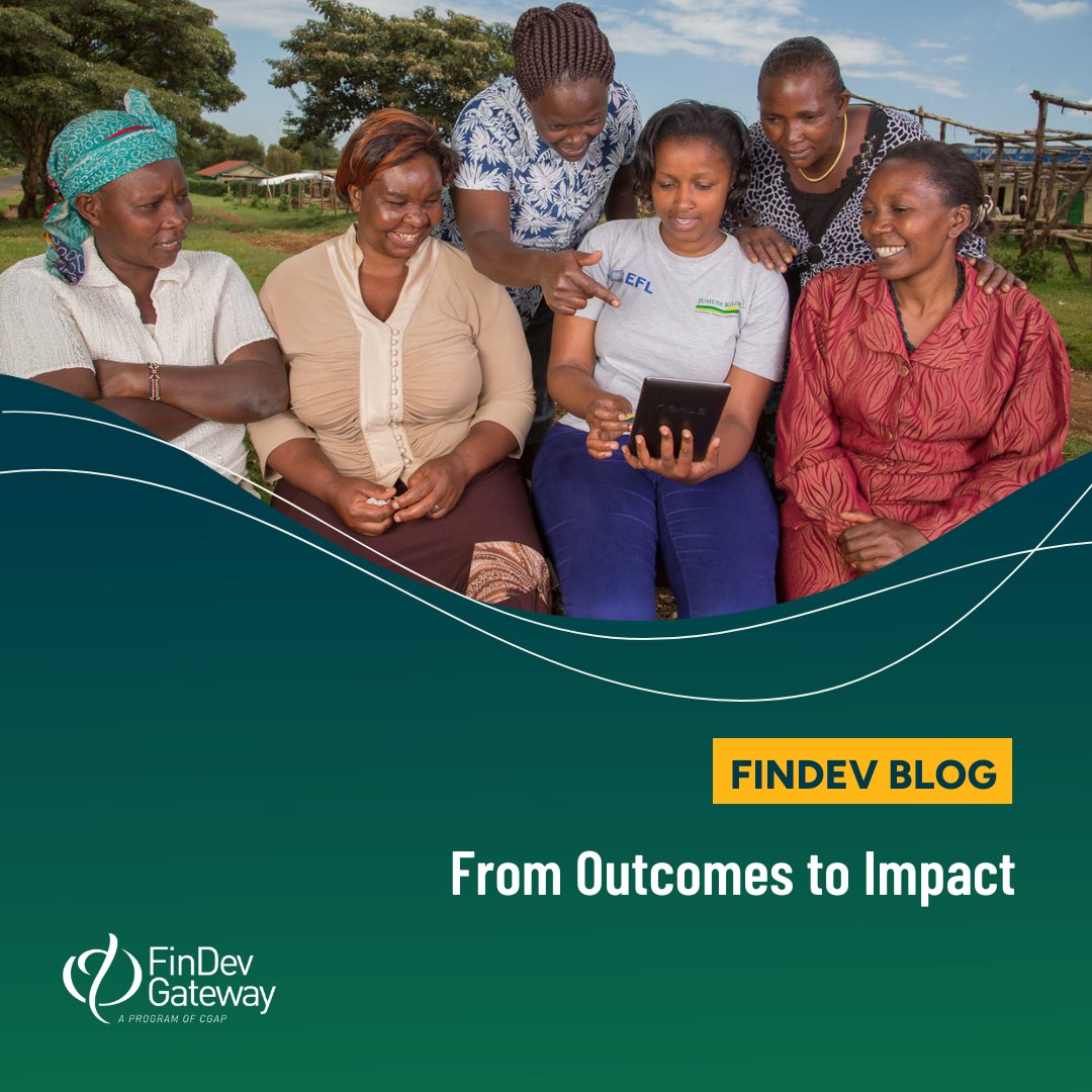 Our latest blog, just published, discusses how #financialserviceproviders like @juhudikilimoin Kenya use outcomes management to assess and improve #customer #impact. By regularly collecting and analyzing customer #data📊, #FSPs can adapt services, improve customer resilience, and