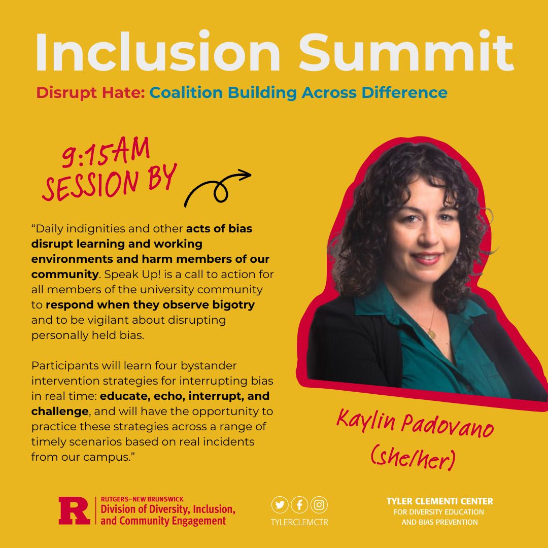 Tyler Clementi Center at Rutgers University tweet media