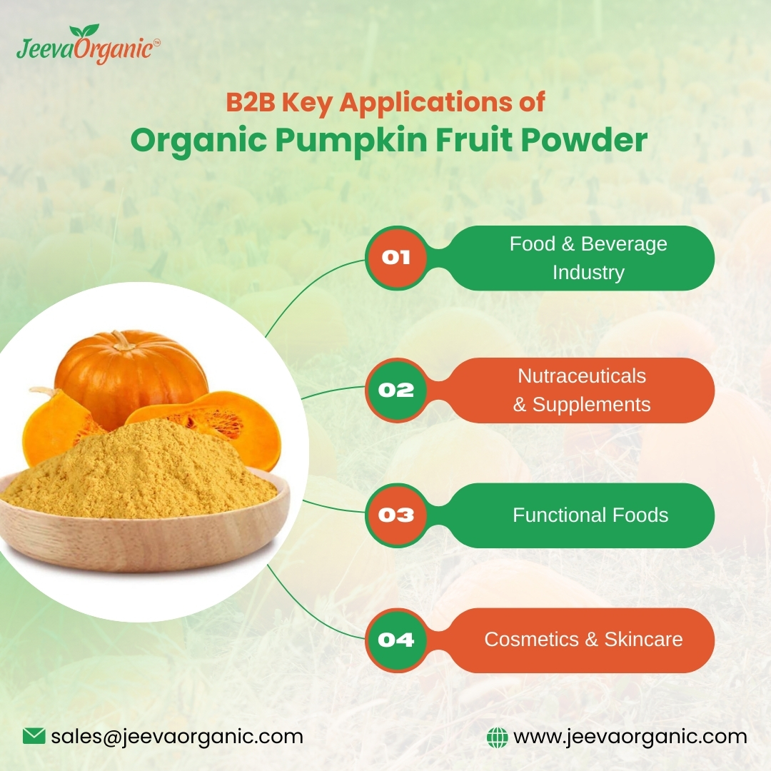 JeevaOrganic's tweet image. Elevate your products with Organic Pumpkin Fruit Powder!
Perfect for food, nutraceutical, cosmetics, and pet food industries.

A versatile, nutrient-packed ingredient ready to boost your formulations.

visit us -- jeevaorganic.com/products/bulk-…

#PumpkinPowder