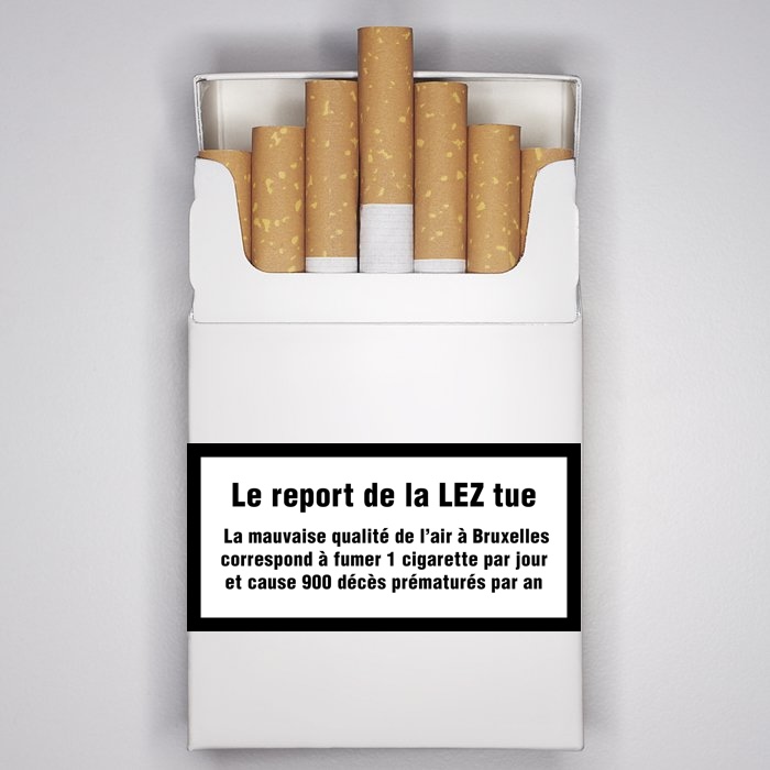 Honte à ce parlement qui sacrifie la santé de tous les bruxellois...

Honte aux Engagés qui crachent à la figure de leur ex-ministre Céline Fremault qui est celle qui a fait voter l'arrêté d’exécution relatif à la création d'une Zone de Basses Émissions (#LEZ) le 25 janvier 2018