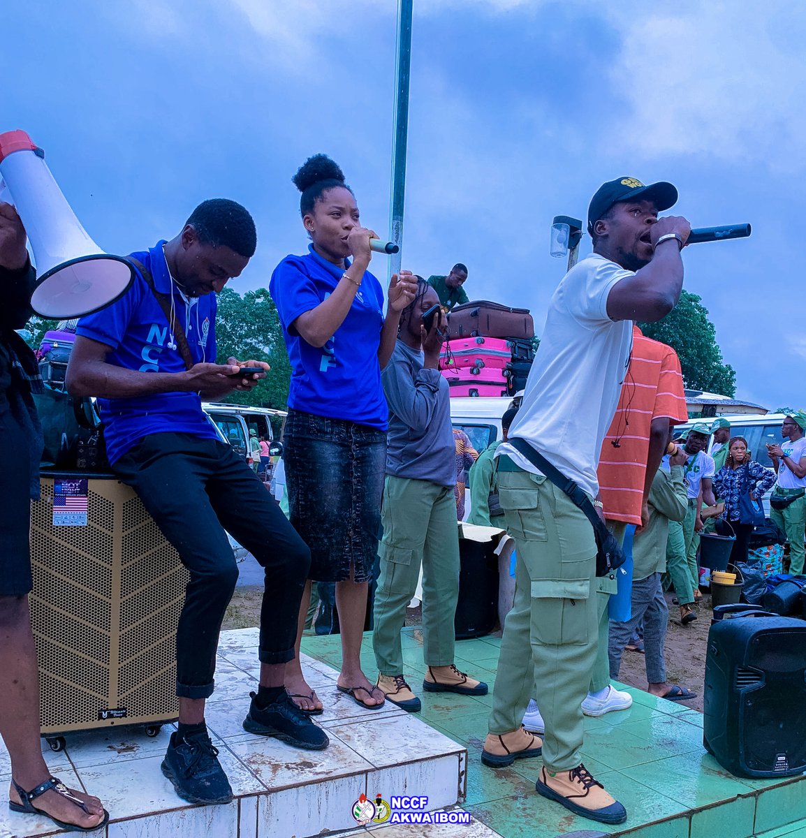 NCCFAKS_'s tweet photo. PICTORIAL CAPTIONS OF NCCF AKWA IBOM BATCH B STREAM 2 WELCOMING💕

NCCF Akwa Ibom welcomed the Batch B Stream 2 Corps Members in a Grand Style, ranging from Free Transportation from Camp to their various Local Governments, feeding, entertainment, ministrations and many more. https://t.co/TJP1A132hq