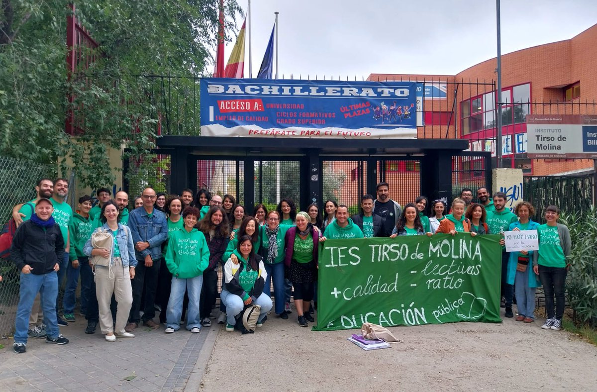 Asamblea IES Tirso de Molina - Vallecas tweet media