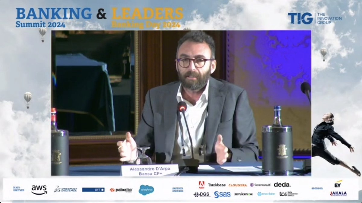 TIG_italia's tweet photo. Il ruolo delle operation non è solo il lavoro invisibile di back office, il nostro obiettivo è trasformarlo riducendo i processi ripetitivi per lasciare spazio alle attività innovative e creative.

Alessandro D’Arpa, COO, Banca CF+

Workshop 3 #TIGbanking https://t.co/HTvdYVdX1d