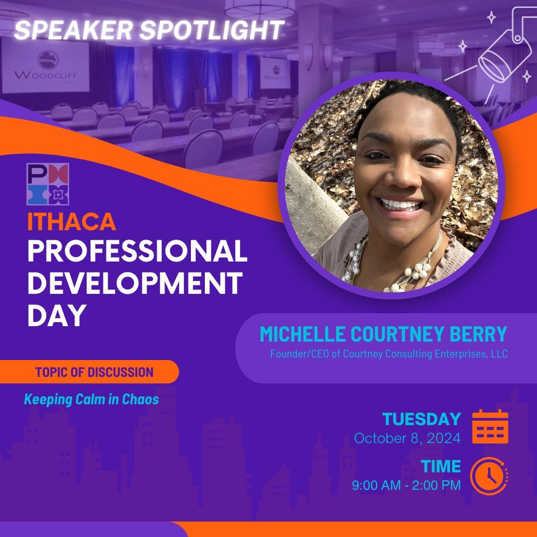 PMI_Rochester's tweet photo. 📣 📣 📣  Are your days chaotic? Do you wish you had some tools to deal with it? It's not too late to come hear Michelle Courtney Berry as she discusses Keeping Calm in Chaos at the Ithaca PDD on October 8th.

Register Here: https://t.co/aTv5khgHXW 

#ithacapdd #pmirochester https://t.co/NOXiBmNy0J