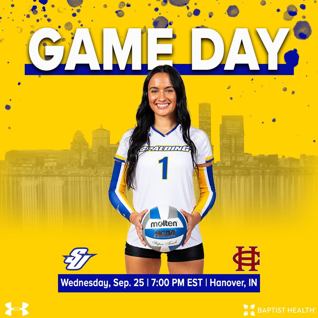 Spaldingwvb's tweet photo. WVB | Golden Eagles vs. Panthers in Indiana!

🆚 Hanover
📍 Hanover, Ind.
⏰ 7:00 PM
🎥 https://t.co/F6xP8NzTJp

#SU502 | #OneSpalding https://t.co/P3x67LmnBQ