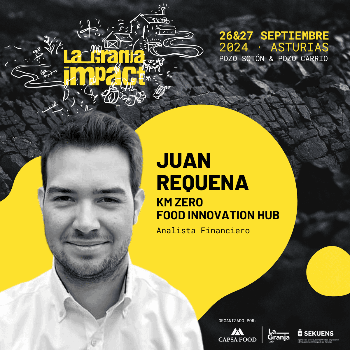 🚀 ¡Esta semana es #LaGranjaImpact!
📅 Nos vemos el 26 y 27 de septiembre en el Pozo Sotón y el Pozo Carrio (Asturias).
🔎 No te pierdas la mesa redonda "Spain Foodtech" con nuestro analista Juan Requena y líderes del sector.
🔗 lagranjaimpact.com
#LaGranjaLab