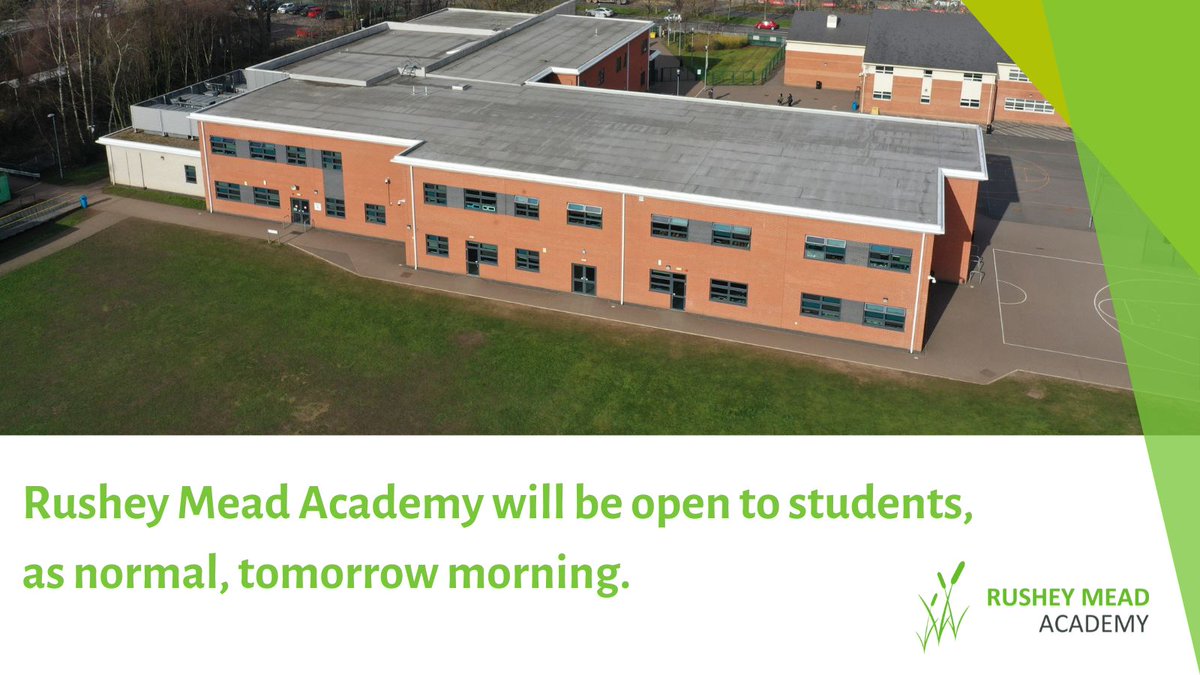 We are pleased to confirm that engineers have now fixed the power outage that caused today’s school closure. We look forward to welcoming all students back to school tomorrow.