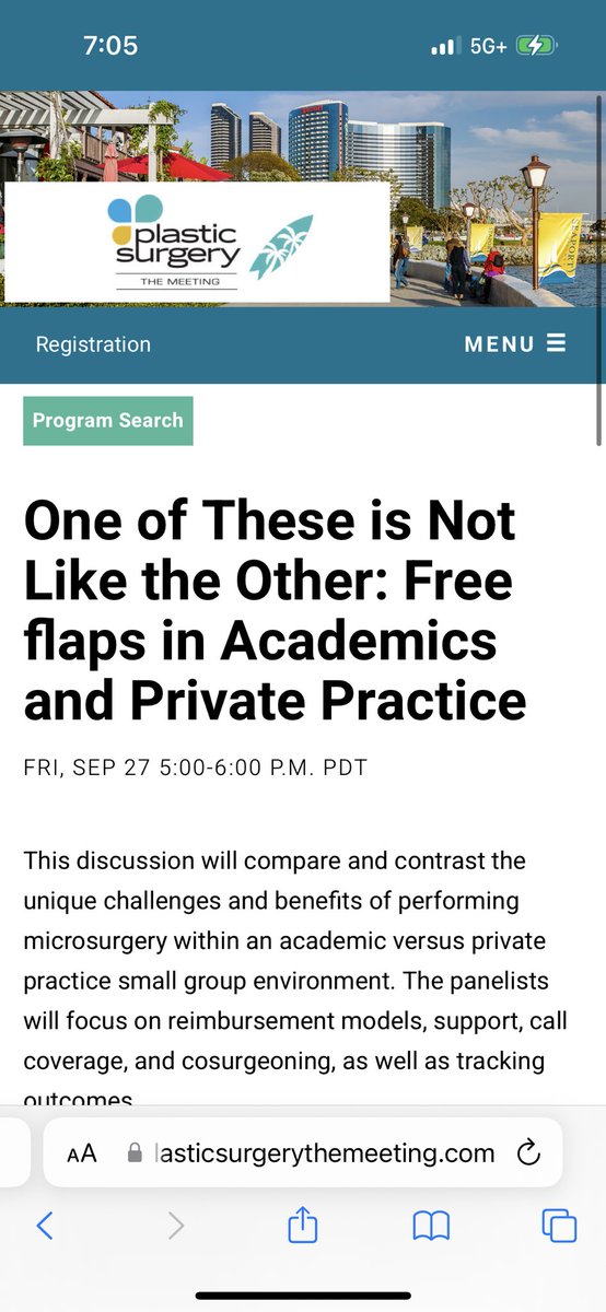 georgekokosis's tweet photo. Looking forward to attending @ASPS_News meeting in San Diego this weekend and presenting on microsurgical breast reconstruction in the academic setting. Come join us! #plasticsurgery #diepflaps #microsurgery https://t.co/BPNuk59VV7