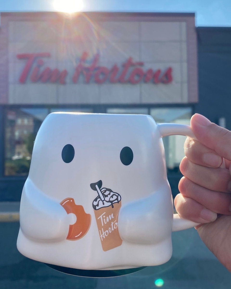 TimsWestman_MB's tweet photo. Boo! 👻 Our NEW 2024 Halloween merchandise has hit our shelves starting now! 🍂 #GlowInTheDark #ColourChanging #Boo #TimHortonsWestman #TimHortons #TimHortonsCanada https://t.co/meLxMqGL1p