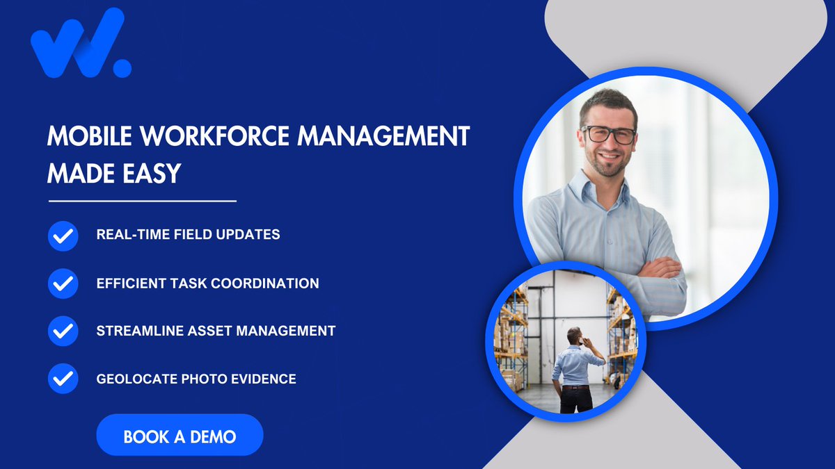 WorkwideM's tweet photo. Empower Your Field Service Workers and Simplify Field Operations 
 
Using our digital job cards, you can prioritise tasks by their status, assign them to the appropriate staff member and keep track of their progress from anywhere.
 
Book your demo today. https://t.co/f5EEI42keJ https://t.co/13DWJA0TuS