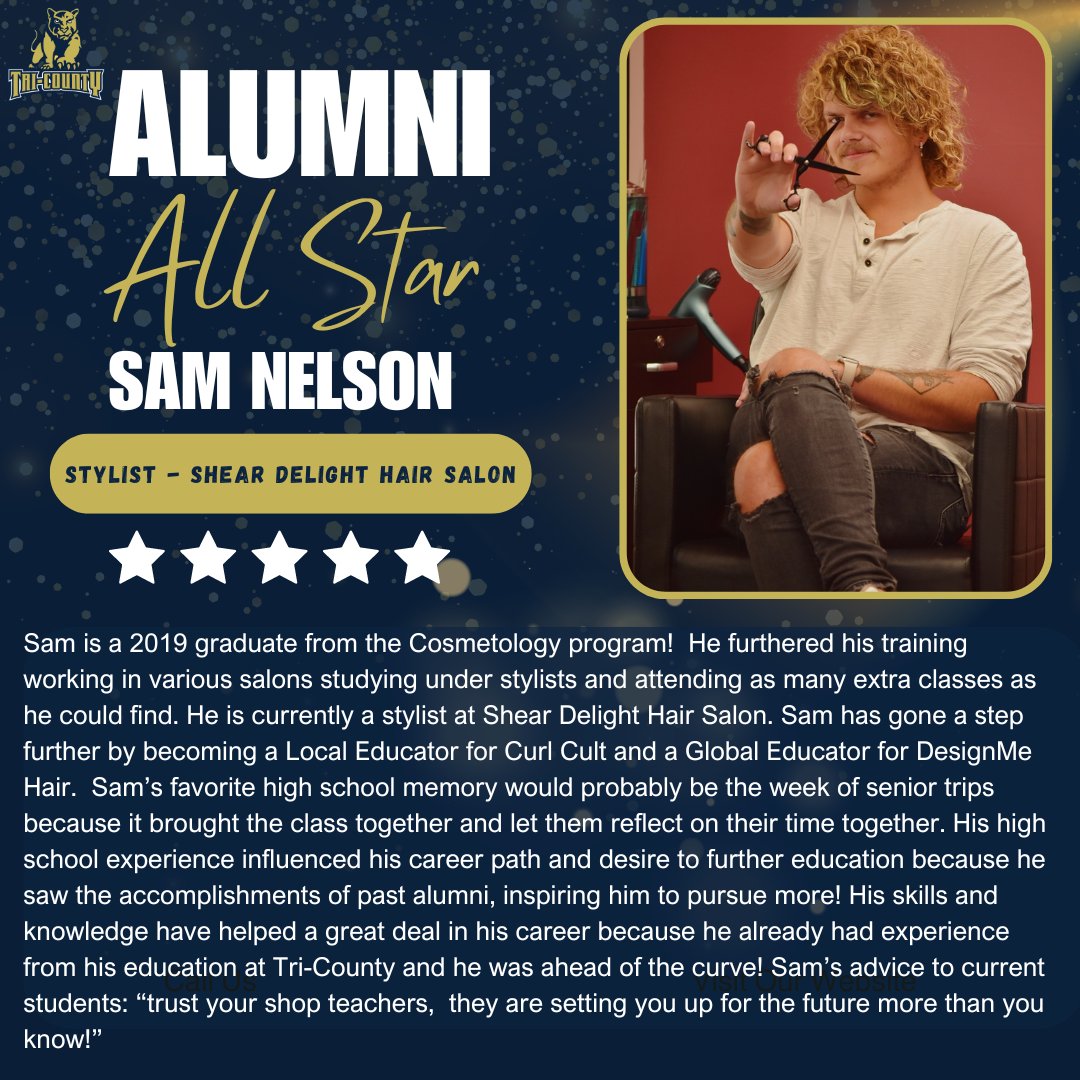 Alumni All Star - Sam Nelson - Class of 2019!