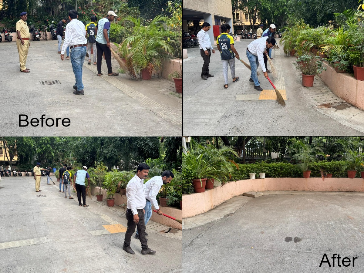 #SwachhataHiSeva2024Campaign!  

During #SpecialCampaign4, Intensive cleanliness drive organized at office premises CGST Bhawan, Race Course Ring Road, Rajkot.